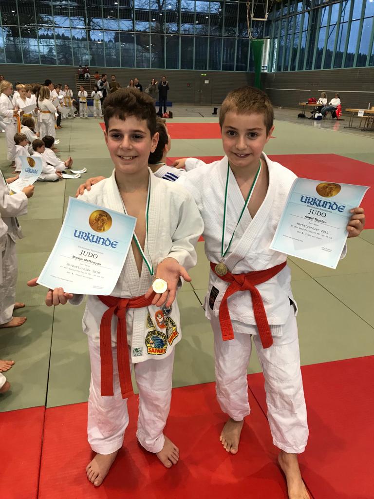 Judo-Turnier Eichenau unsere Jugend mit Medaillen